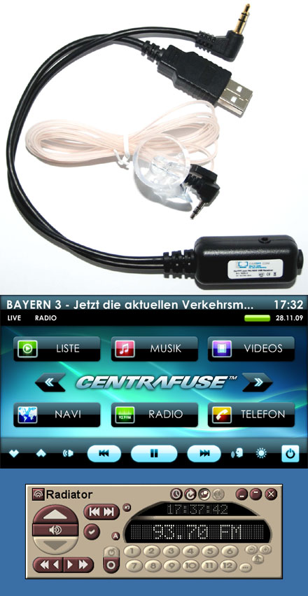 CarTFT FM (Automotive USB FM/RDS tuner) [<b>SPECIAL</b>]